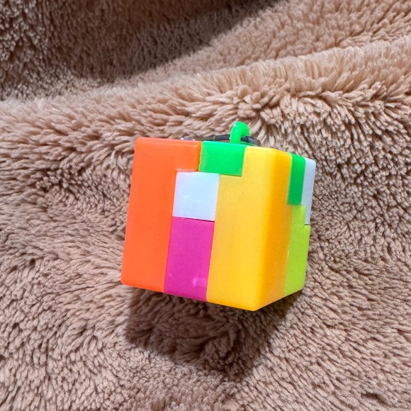 Puzzle Cube Keychain - Picture 1 of 3